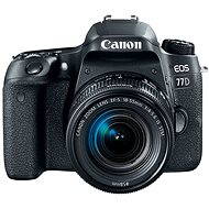 Canon EOS 77D čierny + 18–55 mm IS STM