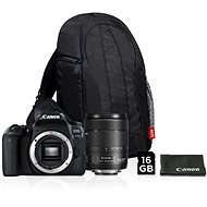 Canon EOS 77D čierny + 18–135 mm IS USM Value Up Kit