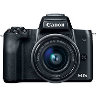 Canon EOS M50 čierny + EF-M 15–45 mm IS STM