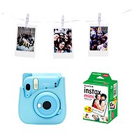 Fujifilm Instax Mini 11 Light Set Sky Blue - Instantný fotoaparát