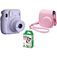 Fujifilm Instax Mini 11 levanduľový Big Bundle - Instantný fotoaparát