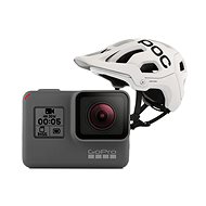 GOPRO HERO6 Black + POC Tectal Race SPIN Hydrogen White/Uranium Black M/L