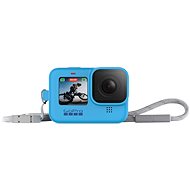 GoPro Sleeve + Lanyard (HERO9 Black) modré - Puzdro na kameru