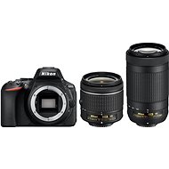 Nikon D5600 + AF-P 18–55 mm VR + 70–300 mm VR