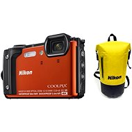 Nikon COOLPIX W300 oranžový Holiday Kit