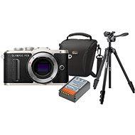 Olympus PEN E-PL8 telo čierne + Olympus Starter Kit