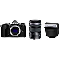 Olympus E-M5 Mark II telo + objektív 12 – 50 mm ED čierny/čierny