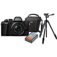 Olympus E-M10 Mark II black/black + ED 14-42mm EZ + Olympus Starter Kit