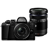 Olympus E-M10 Mark II Pancake black + ED 14-42EZ čierny + 40-150mm R čierny