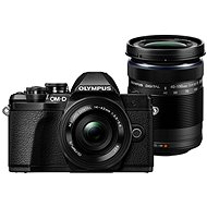 Olympus E-M10 Mark II Pancake čierne + ED 14 – 42EZ čierny + 40 – 150 mm R čierny