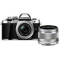 Olympus E-M10 Mark III strieborný/strieborný + 14–42 mm II R + M.ZUIKO 25 mm f/1,8