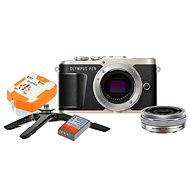 Olympus PEN E-PL9 čierny + M.Zuiko Pancake 14 – 42 mm + Travel kit