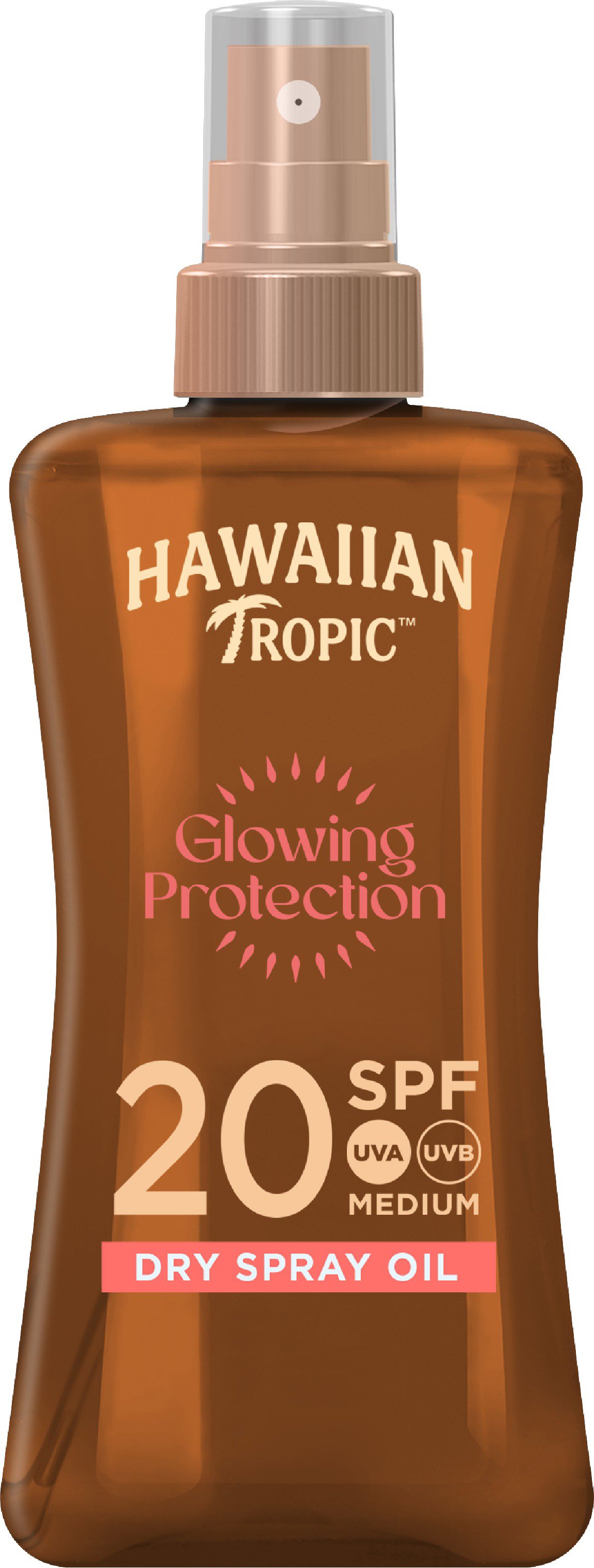 Olej na opaľovanie HAWAIIAN TROPIC Protect Dry Spry Oil SPF20 200 ml