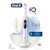 Oral-B iO Series 7 White Alabaster magnetická zubná kefka - Elektrická zubná kefka