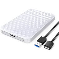 Orico 2.5" HDD/SSD box diamond white - Externý box