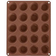 Orion Forma silikón muffiny malé 20 hnedá - Forma na pečenie
