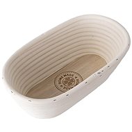 HOME MADE Oat Rattan Oval 32x15x9cm - Kneading Bowl