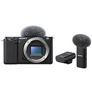 Sony Alpha ZV-E10 telo + Mikrofón ECM-W2BT - Digitálny fotoaparát