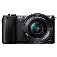 Sony Alpha A5000 čierny + objektív 16–50 mm - Digitálny fotoaparát