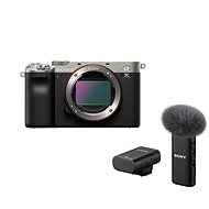 Sony Alpha A7C strieborný + Mikrofón ECM-W2BT - Digitálny fotoaparát