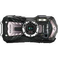 PENTAX RICOH WG-30 Wi-fi Carbon grey + 16 GB SD karta + neoprénové puzdro + plávacie remienok - Digitálny fotoaparát