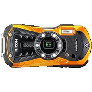 RICOH WG-50 oranžový + plávajúce pútko + neoprénové puzdro