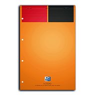 Zápisník OXFORD International Notepad – blok A4+, 80 listov, linkovaný, žltý papier