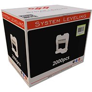 System Leveling –  spony 1,5 (2000 ks) - Dištančné spony