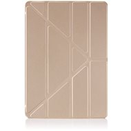 Pipetto průhledné Origami pro iPad 9.7" 2017/2018 zlaté