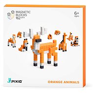 Pixio Orange Animals Smart magnetická - Stavebnica