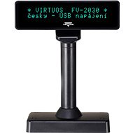 Virtuos VFD FV-2030B, čierny, USB - Zákaznícky displej
