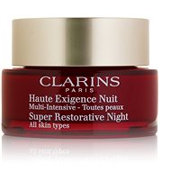 Krém na tvár CLARINS Super Restorative Night Cream All Skin Type 50 ml - Pleťový krém