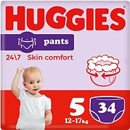 HUGGIES Pants Jumbo – 5 (34 ks) - Plienkové nohavičky