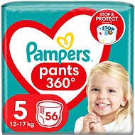 PAMPERS Pants Junior veľ. 5 (52 ks) - Plienkové nohavičky