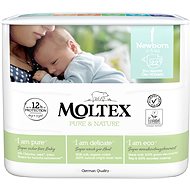 MOLTEX Pure & Nature Newborn veľ. 1 (22 ks) - Eko plienky