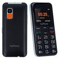 myPhone Halo Easy, čierny - Mobilný telefón