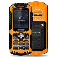 MyPhone Hammer Plus oranžovo-čierny