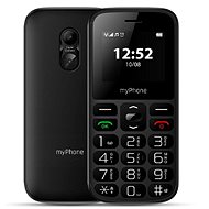 myPhone Halo A Plus Senior čierny - Mobilný telefón