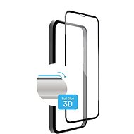 FIXED 3D FullGlue-Cover s aplikátorom pre Apple iPhone XR/11 čierne - Ochranné sklo