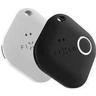Bluetooth lokalizačný čip FIXED Smile PRO Duo Pack čierny + biely