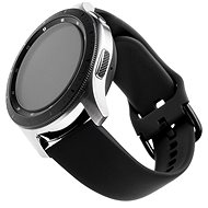 Remienok na hodinky FIXED Silicone Strap Universal pre smartwatch so šírkou 22 mm čierny