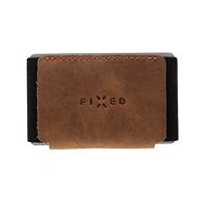 FIXED Smile Tiny Wallet so smart trackerom FIXED Smile Motion hnedá - Peňaženka