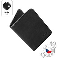 FIXED Smile Wallet XL so smart trackerom FIXED Smile PRO čierna - Peňaženka