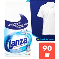 LANZA Fresh & Clean Biela 6,3 kg (90 praní) - Prací prášok