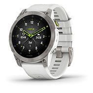 Smart hodinky Garmin Epix Gen 2 Titanium/Carrera White Band