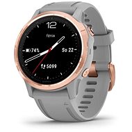 Garmin Fenix 6S Pro Sapphire RoseGold/Gray Band - Smart hodinky