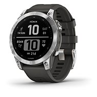 Garmin Fenix 7 Silver/Graphite Band - Smart Watch