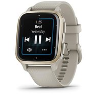 Garmin Venu Sq 2 Music French Gray/Cream Gold - Smart hodinky