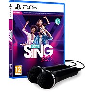 Lets Sing 2023 + 2 microphone – PS5