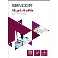 SENCOR A4/250 lesklá – balenie 100 ks - Laminovacia fólia 